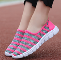 Women Woven Mesh Slip-on Sneakers