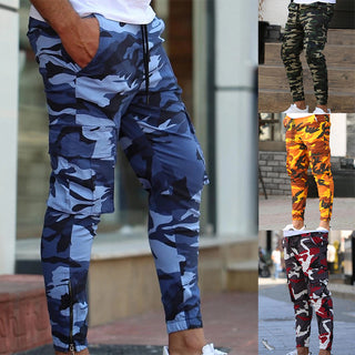 Men Colorful Camouflage Pants