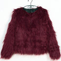 Women Bust Shoulder Fur Coat