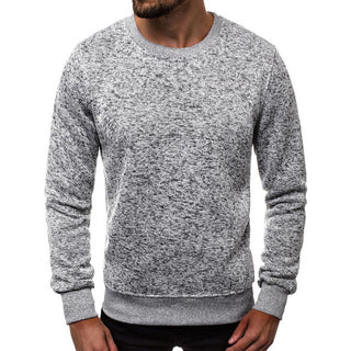 Buy light-grey Men Soft and Comfortable Solid Hoodies