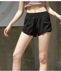 Women Layered Elasticated Spandex Shorts