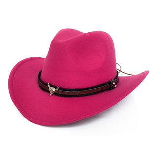 Buy pink Unisex Woolen Jazz Hat