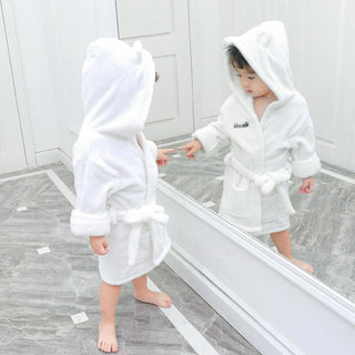 Unisex Long-sleeved Cotton Robe