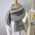 Women Wool Winter Scarf