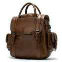 Multifunctional Retro Leather Backpack