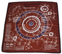 Women Multi-Patterned Printed Silk Scarf