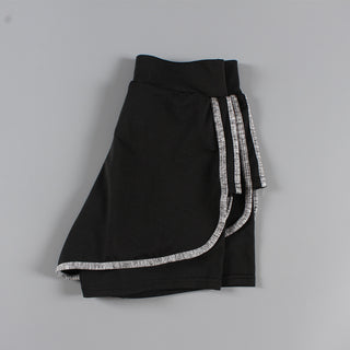 Buy grey Women Cotton Blended Nylon Shorts