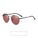 Metal Round-Frame Sunglasses