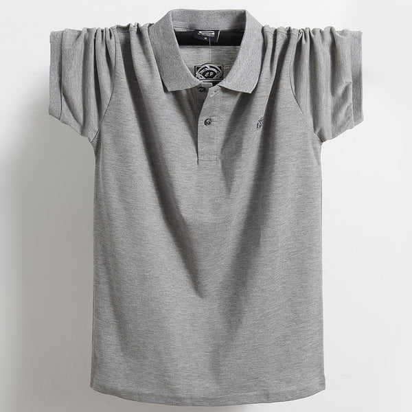 Men Lapel Polo T-Shirt