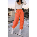 High Waist Elasticated Loose Sweat Pants