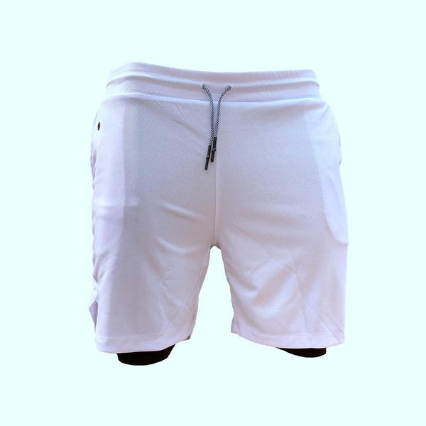 Men Double Layer Shorts