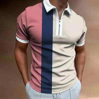 Buy pls30 Men Printed Short Sleeve Polo T-Shirt