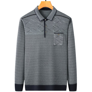 Buy grey Men Pocket Polo Shirt