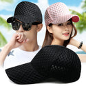 Unisex Hollow Mesh Domed Sun Hat