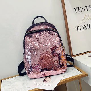 Sequined Simple  Backpack