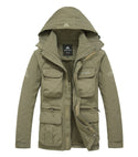 Men Waterproof Multi-Pocket Jacket