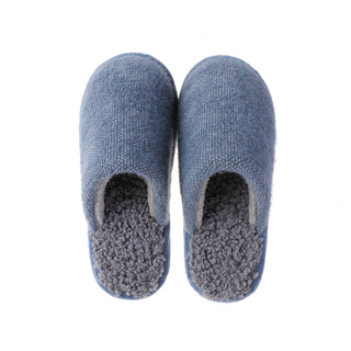 Buy blue Woolen Slip-on Plush Comfort Shoes