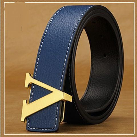 Men Letter V Belt