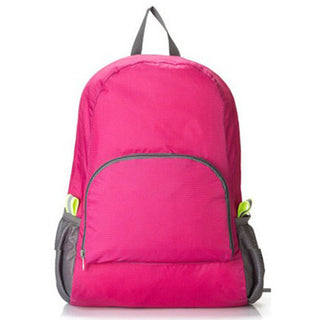 Buy rose-red Foldable Sports Travel Backpack