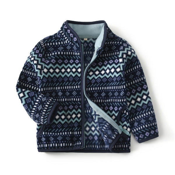 Navy Blue Baby Polar Fleece Jacket