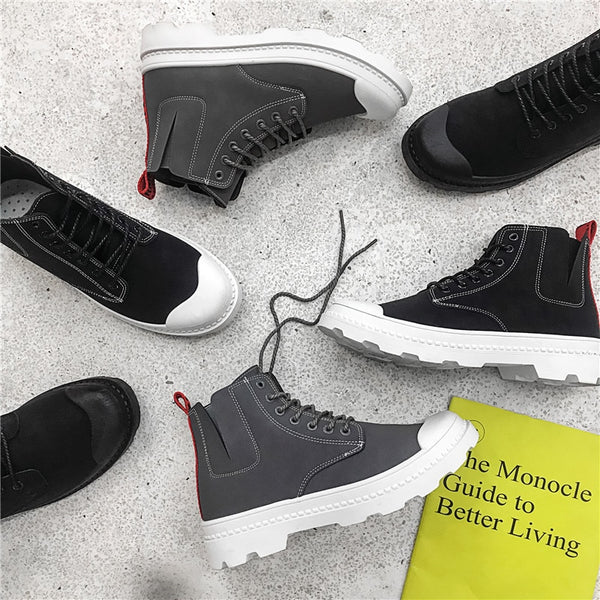 Men Fashion Ankle Boots