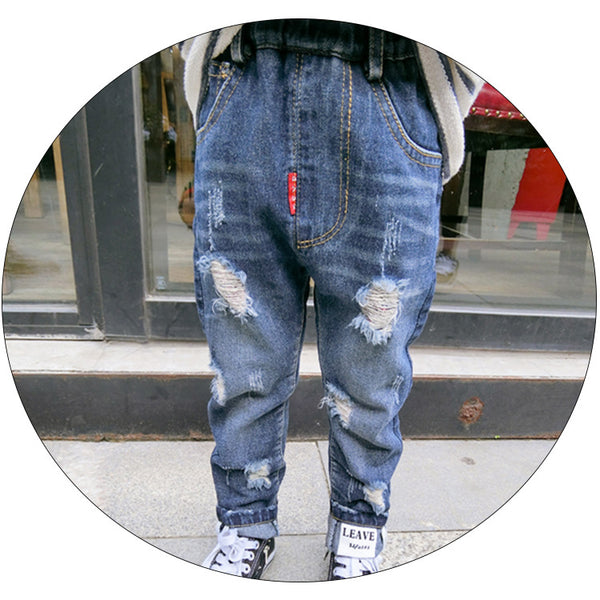 Boy's Ripped Children's Jeans