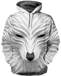 Men Animal 3D Printed Hoodie