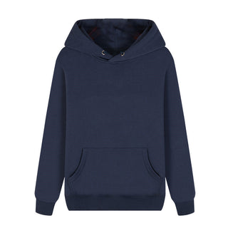 Unisex Plain Solid Colored Cotton Hoodie