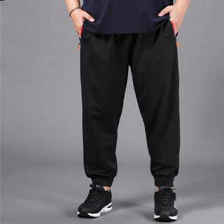 Buy black Men Zipper Pocket Sports Pants