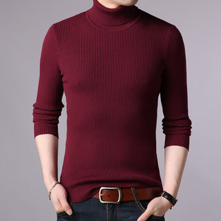 Buy red Men Casual Knitted Sweater