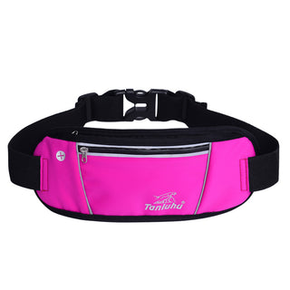 Buy rose-red Fashion Sports Leisure Waist Pack