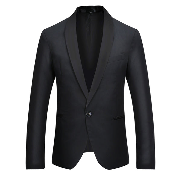 Men Casual Single Row One Button Blazer