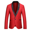 Men Casual Single Row One Button Blazer