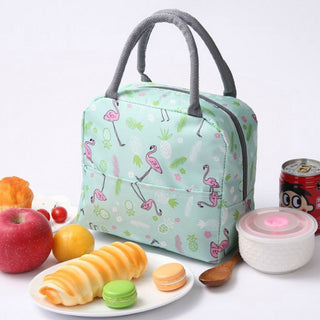 Buy green-flamingo Insulated Lunch Bag