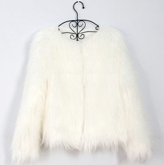 Women Bust Shoulder Fur Coat