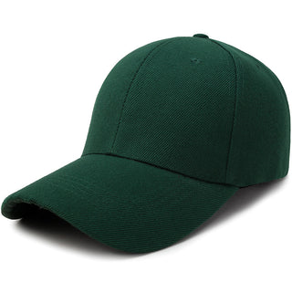 Buy dark-green Solid Colored Adjustable Sun Hat