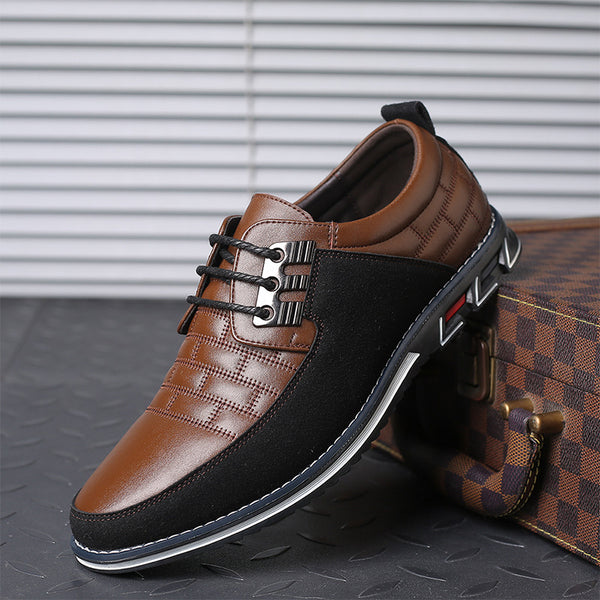 Men's Lace-up Leather Shoes