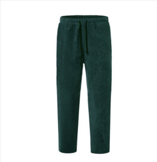 Buy green Men Joggers Solid Pants