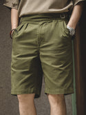 Men Straight High Waist Short