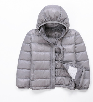 Buy gray Children&#39;s Lightweight Down Jacket