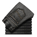 Men Straight Slim Stretchable Jeans