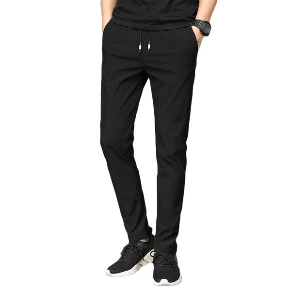 Men Ice Silk Casual Pants