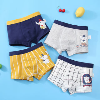 Buy music-elephant Boys Cartoon Cotton Shorts