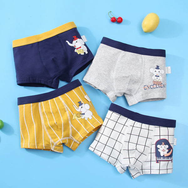 Boys Cartoon Cotton Shorts