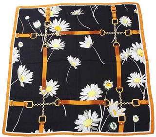 Buy style-19 Women Multi-Patterned Printed Silk Scarf