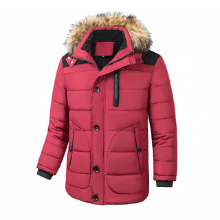 Men Cotton-padded Clothes Warm Jacket