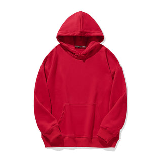 Buy red Men Trendy Brand Drop Hoodie