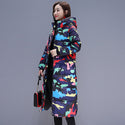 Women's Long Quilted Winter Jacket