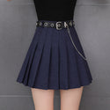 Women Pleated Street Skirt