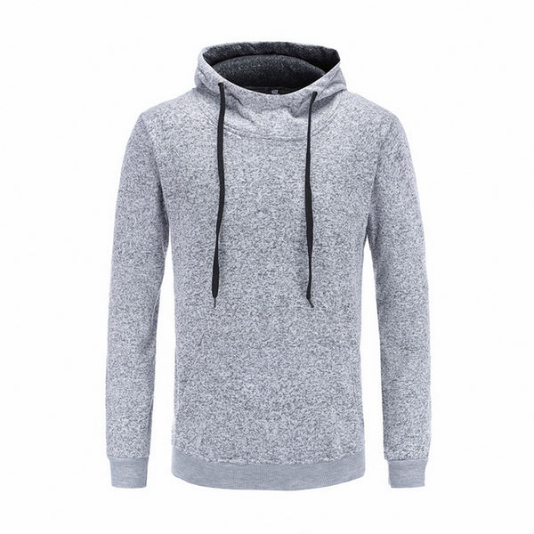 Men Soft and Comfortable Solid Hoodies